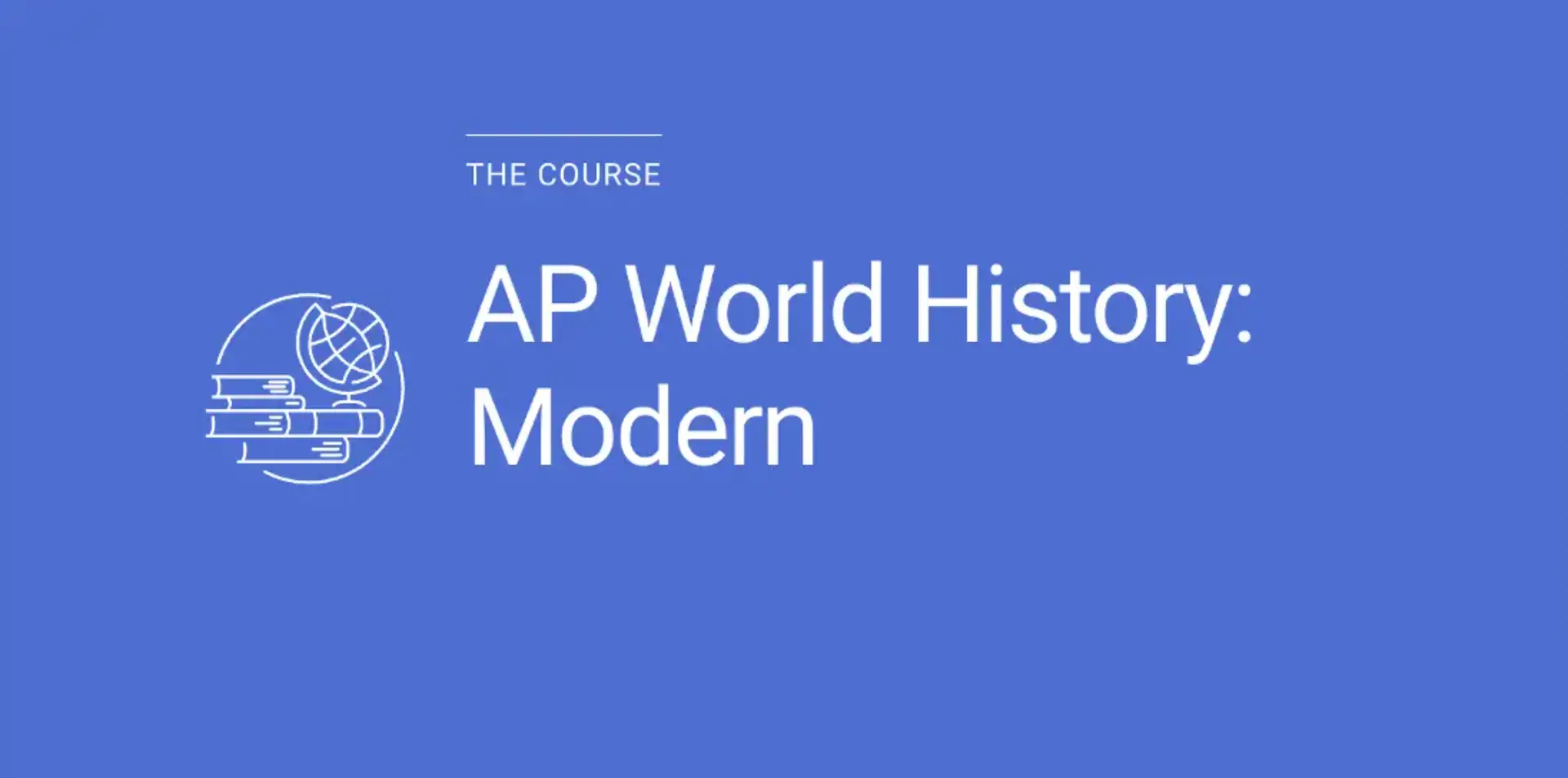 AP World History: Modern